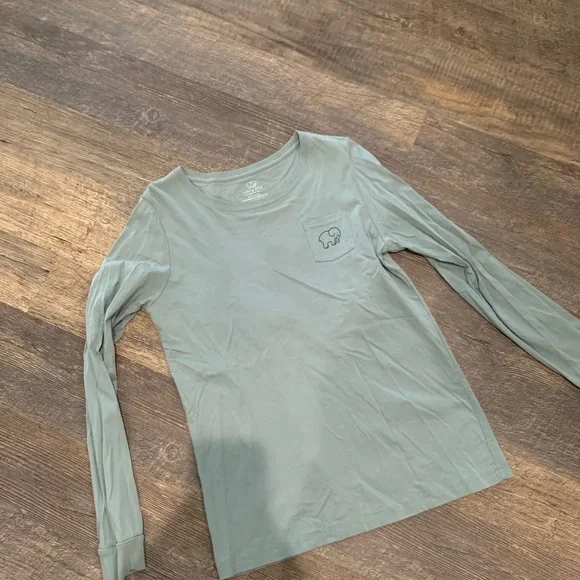 Ivory Ella Teal Elephant Graphic Tee - Book, Glasses - Picture 3 of 4